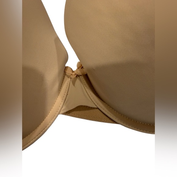 Seamless Tan Bra Auden 40 D Everyday Bra Comfortable, minimalist, office - Picture 6 of 14